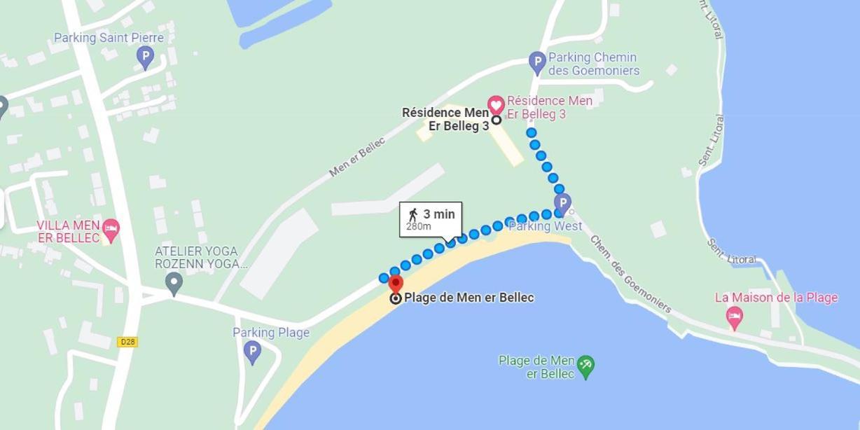 Appartement T2 Ito A 100M De La Mer Saint-Philibert  Εξωτερικό φωτογραφία
